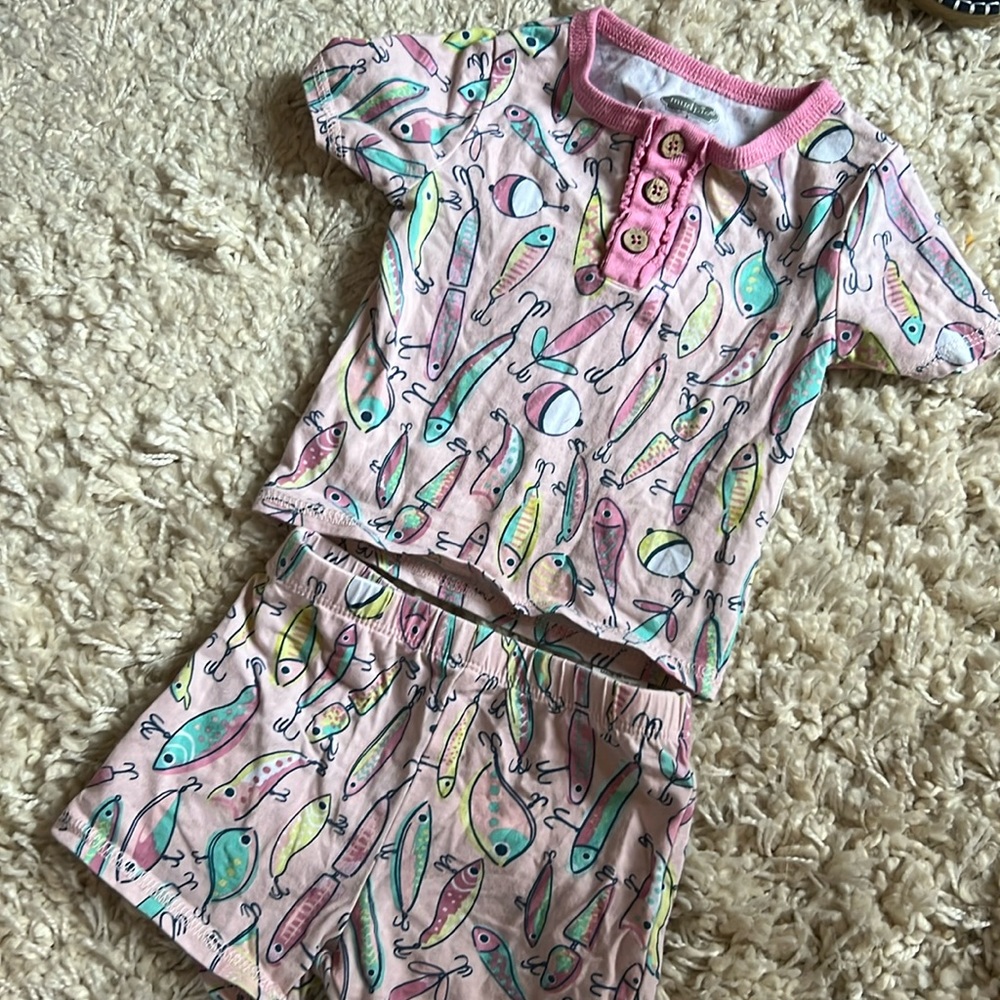 Mud Pie Fish Pajamas